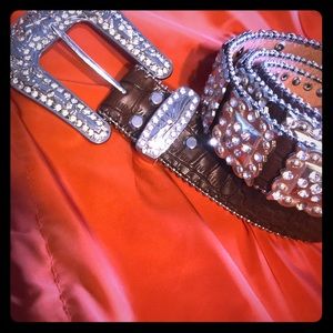 STUNNING bling belt